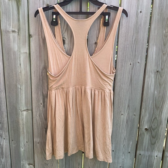 Request Black Brand Gold Sequin Tank Top Size Large LG - Picture 3 of 3